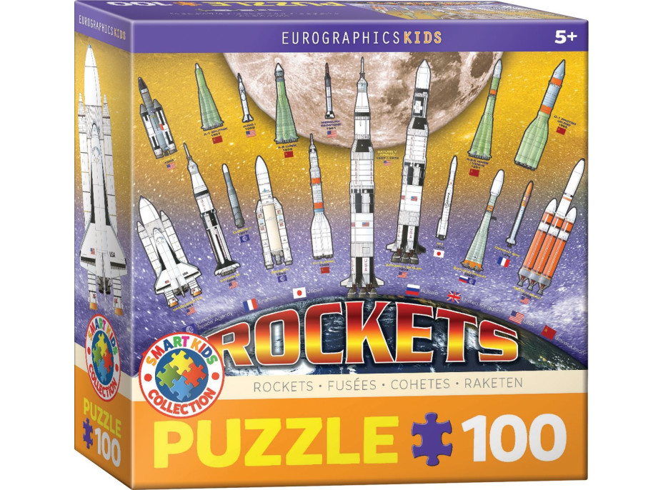 EUROGRAPHICS Puzzle Mezinárodní vesmírné rakety 100 dílků