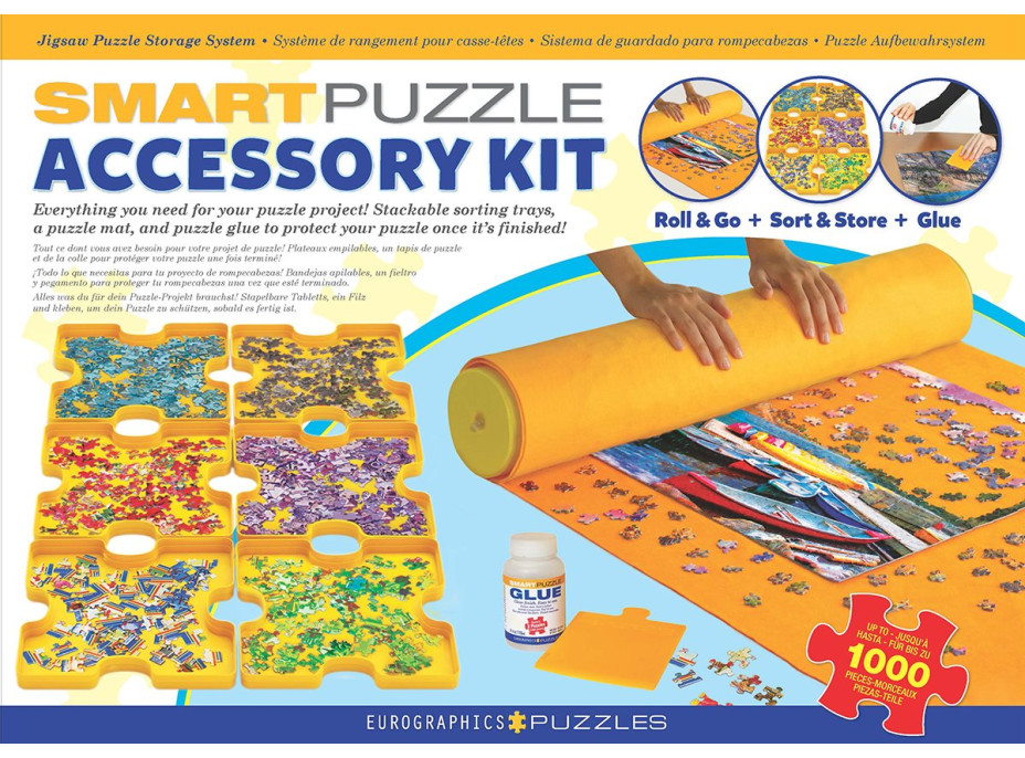 EUROGRAPHICS Sada příslušenství pro skládání puzzle 3v1