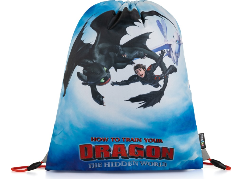 OXYBAG Vak na záda 38x30cm Jak vycvičit draka