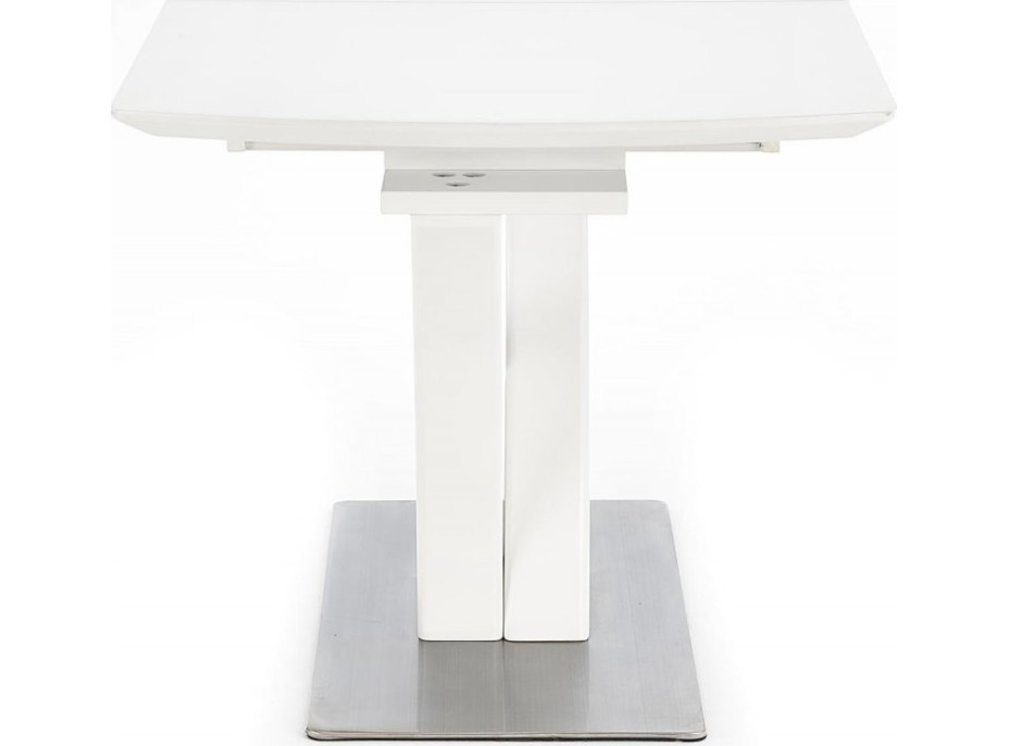 Jídelní stůl PHILIP - 140(180)x80x75 cm - rozkládací - bílý