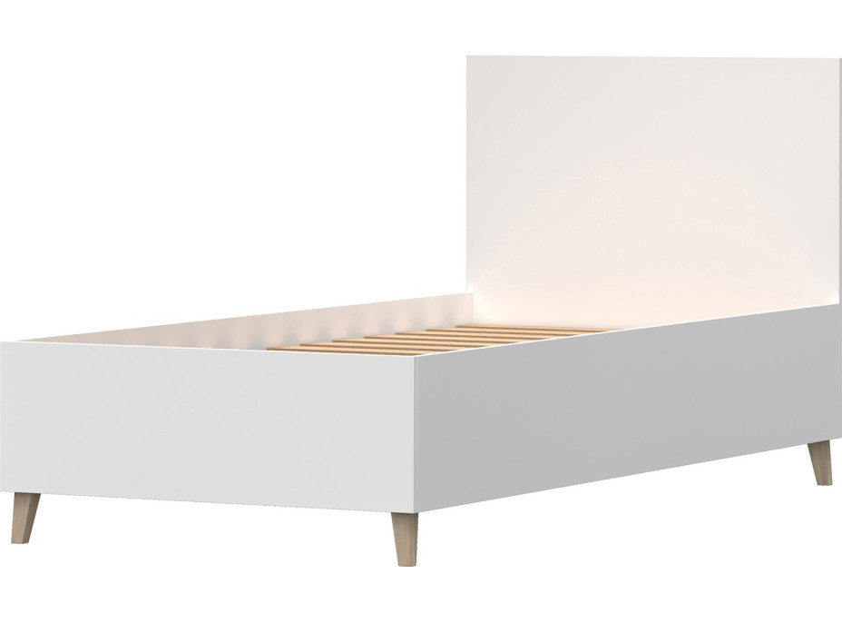 Postel FALCO 200x90 cm - bílá