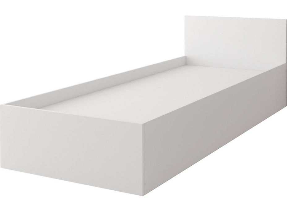Postel ORVILLE II 200x90 cm - bílá