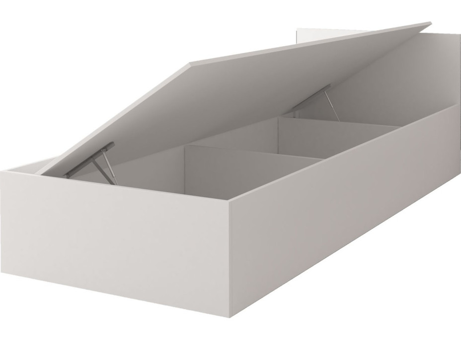 Postel ORVILLE II 200x90 cm - bílá