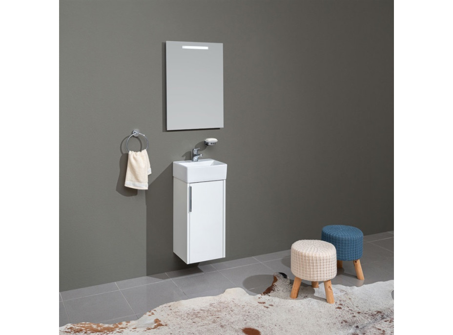 Koupelnová skříňka VIGO s keramickým umývátkem - 33 cm