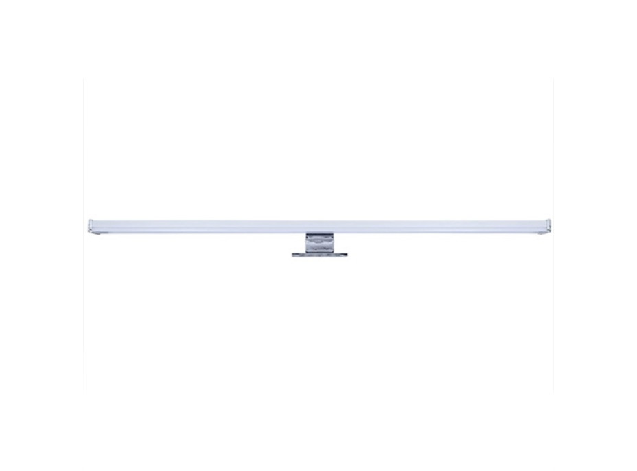 LED koupelnové osvětlení nad zrcadlo, 12W, 900lm, 4000K, IP44, 60cm, stříbrné
