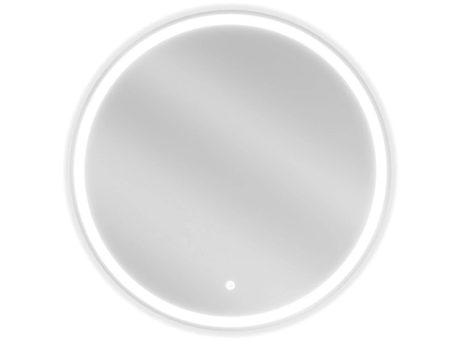 Kulaté zrcadlo MEXEN GOBI 70 cm - s LED podsvícením a vyhříváním, 9801-070-070-611-00