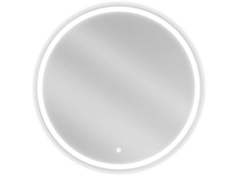 Kulaté zrcadlo MEXEN GOBI 80 cm - s LED podsvícením a vyhříváním, 9801-080-080-611-00
