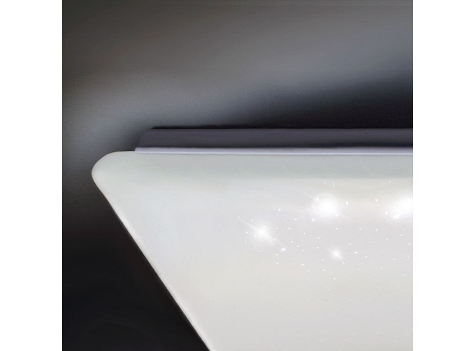 LED stropní světlo Star, čtvercové, 24W,1440lm, dálkové ovládání, 37cm