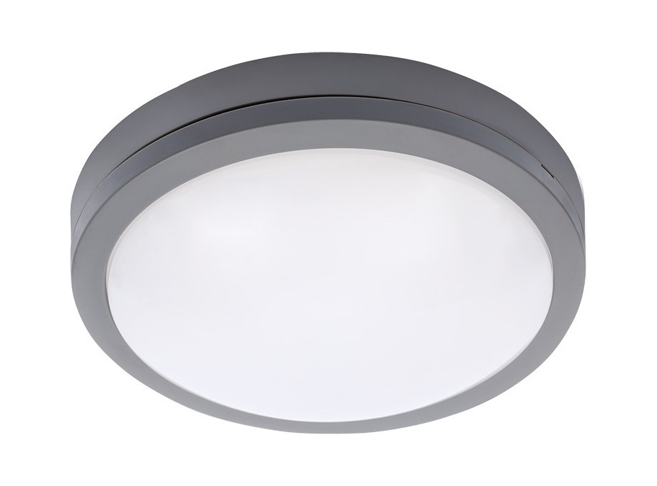 LED venkovní osvětlení Siena, šedé, 20W, 1500lm, 4000K, IP54, 23cm