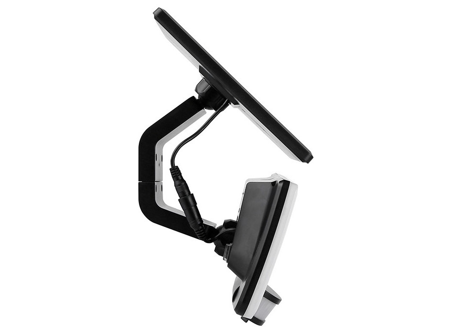 LED solární osvětlení se senzorem, 11W, 1200lm, Li-on, černá