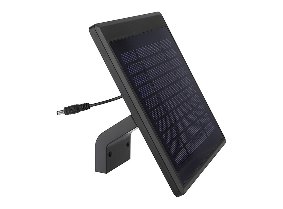 LED solární osvětlení se senzorem, 11W, 1200lm, Li-on, černá