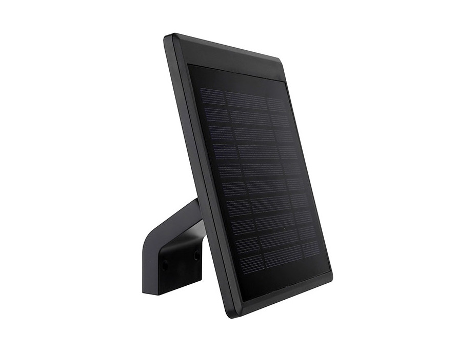 LED solární osvětlení se senzorem, 11W, 1200lm, Li-on, černá