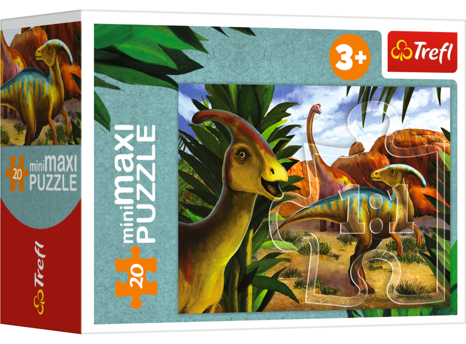 TREFL Displej Puzzle Svět dinosaurů 20 dílků (24 ks)