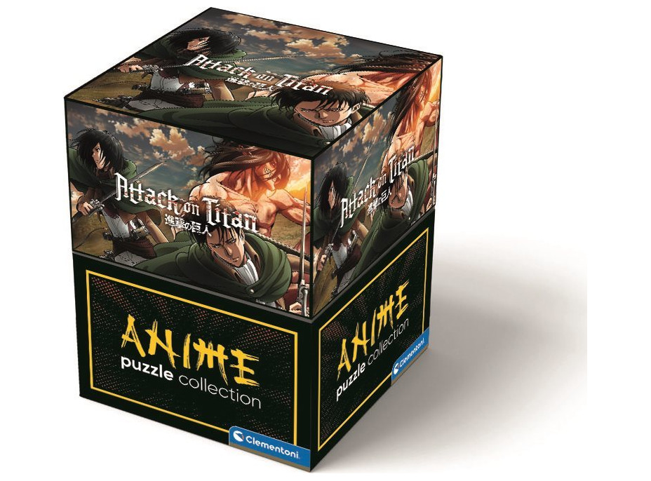 CLEMENTONI Puzzle Anime Collection: Útok titánů (Attack on Titans) 500 dílků