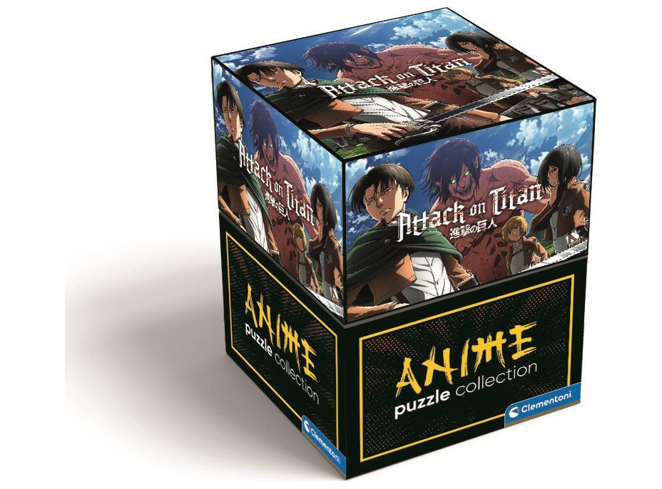 CLEMENTONI Puzzle Anime Collection: Útok titánů (Attack on Titans) 500 dílků