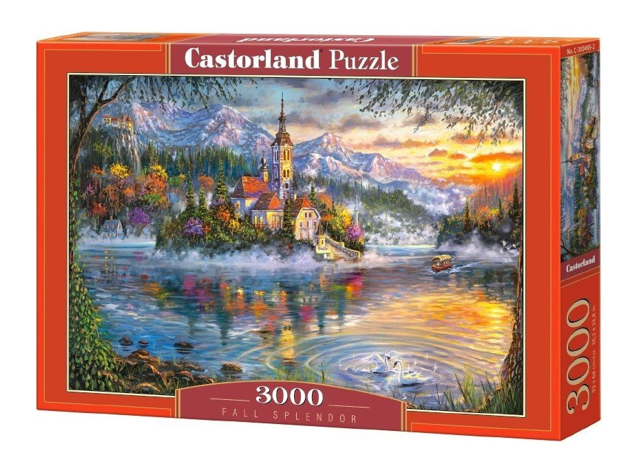 CASTORLAND Puzzle Podzimní krása 3000 dílků
