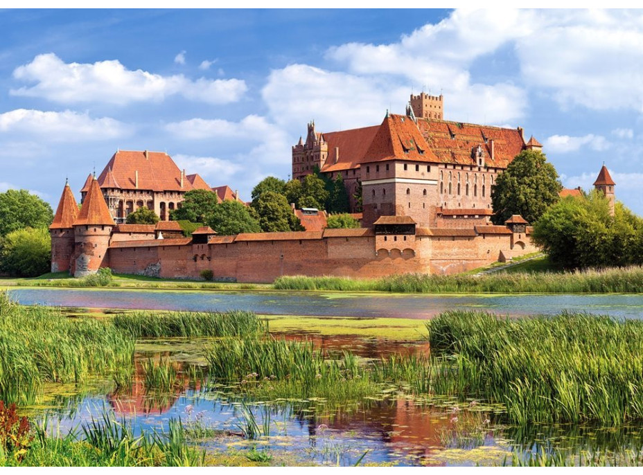 CASTORLAND Puzzle Hrad Malbork, Polsko 3000 dílků