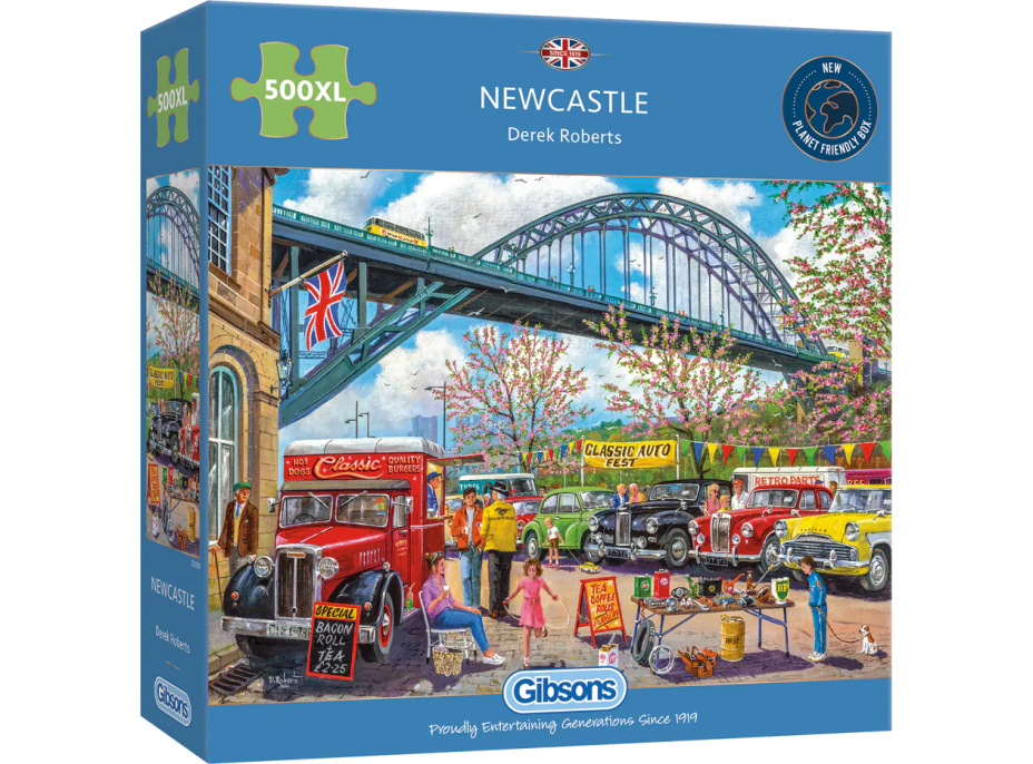 GIBSONS Puzzle Newcastle XL 500 dílků
