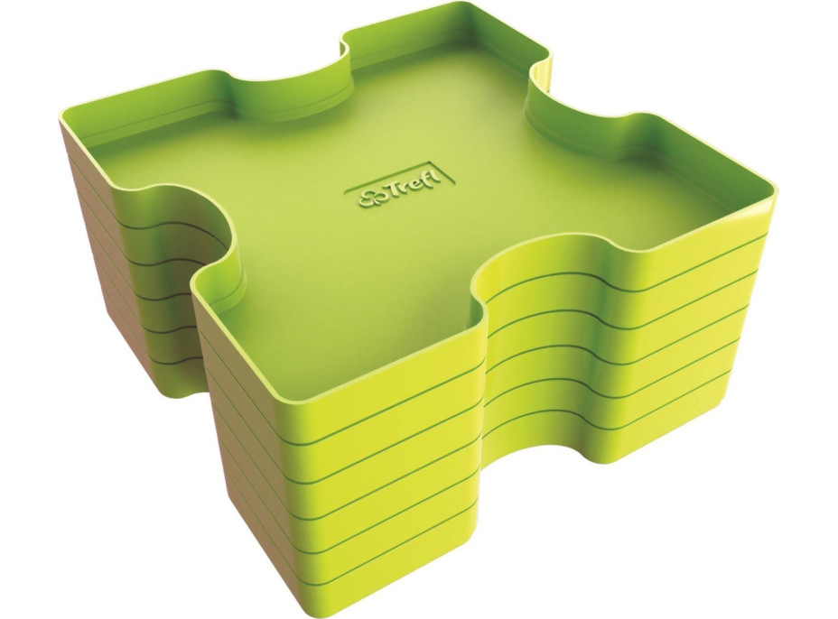 TREFL Puzzle s třídičem 2v1 Exotická pláž 1000 dílků