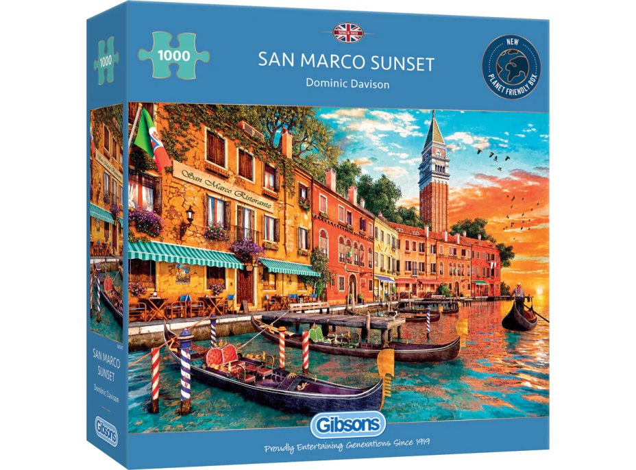 GIBSONS Puzzle Západ slunce v San Marco 1000 dílků