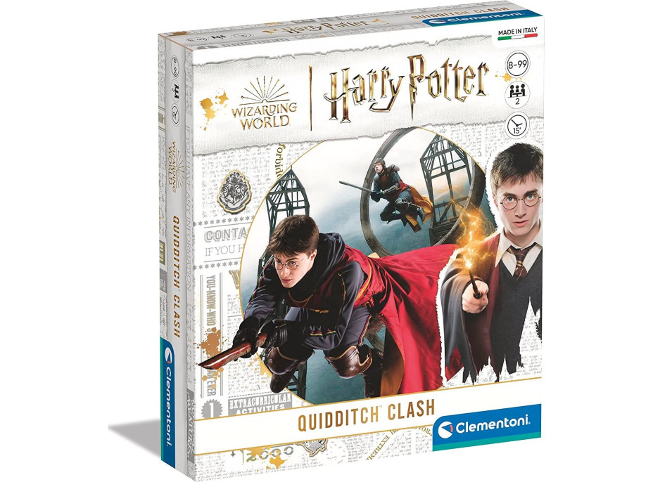 CLEMENTONI Stolní hra Harry Potter: Quidditch Clash - Famfrpál