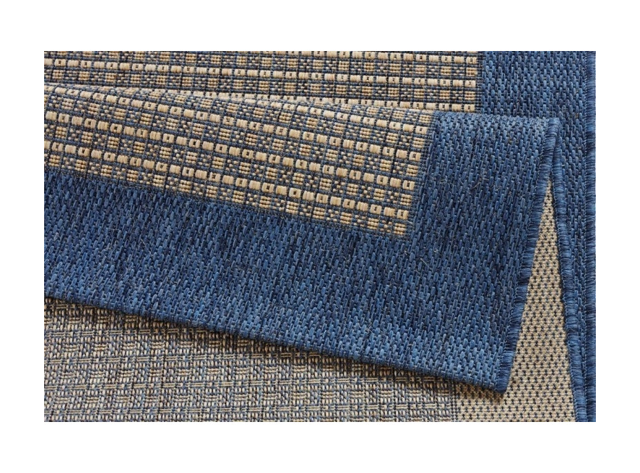Kusový koberec Natural 102718 Blau