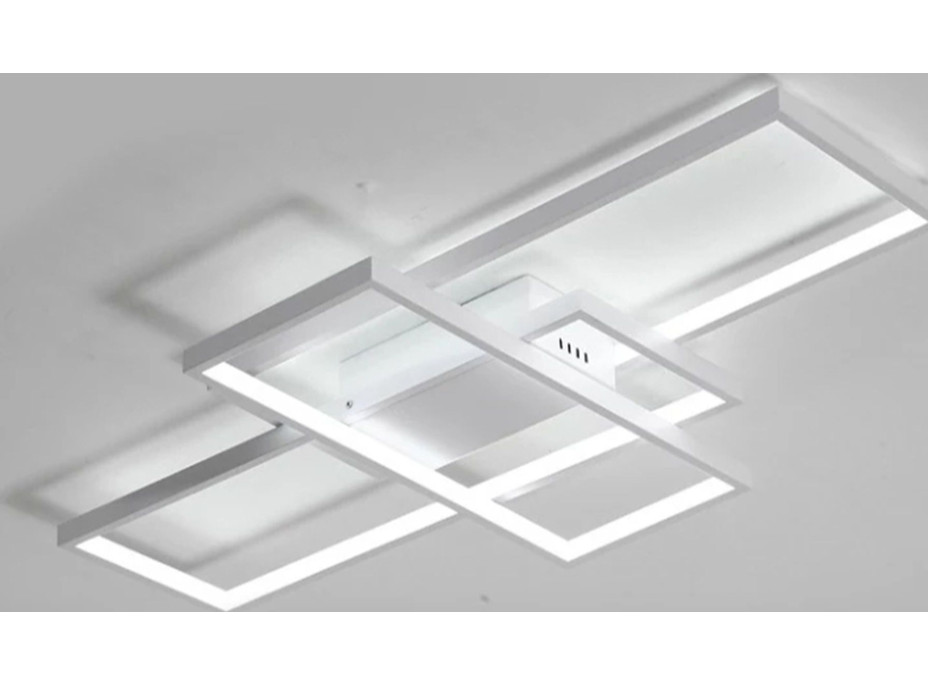 Stropní LED svítidlo LABYRINTH 100W - bílé + ovladač