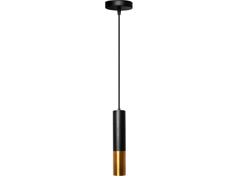 Stropní svítidlo SPIKE long 29,5 cm - černé/zlaté