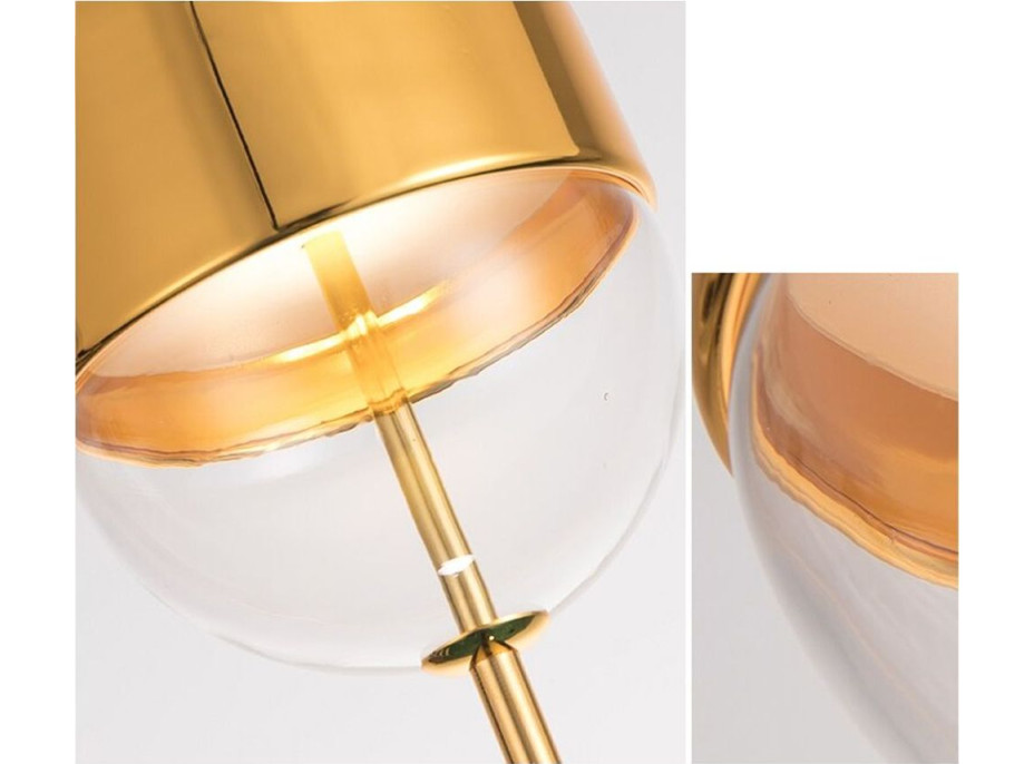Stropní LED svítidlo VASE - 5W - zlaté