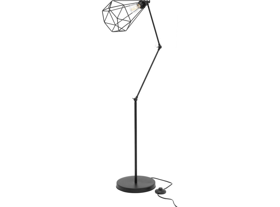 Stojací lampa DIAMOND - černá