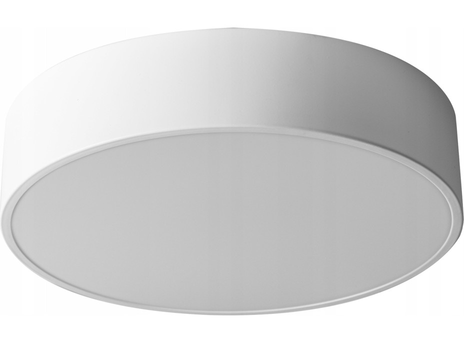Stropní svítidlo COLE round - 40x40x8 cm - bílé