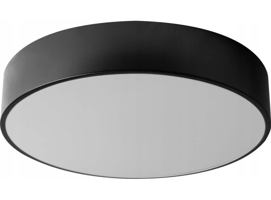 Stropní svítidlo COLE round - 50x50x8 cm - černé