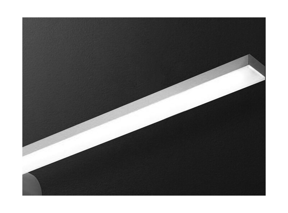 Nástěnné LED svítidlo nad zrcadlo PROPELLER - 61 cm - 15W - chromové