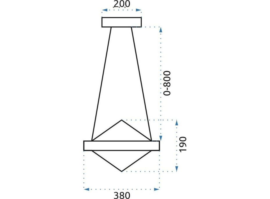 Stropní LED křišťálové svítidlo KORDILLER - 112W - chromové - s ovladačem