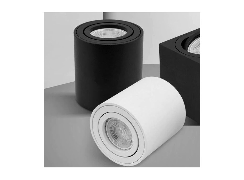 Stropní svítidlo DOT s výklopnou čočkou - černé