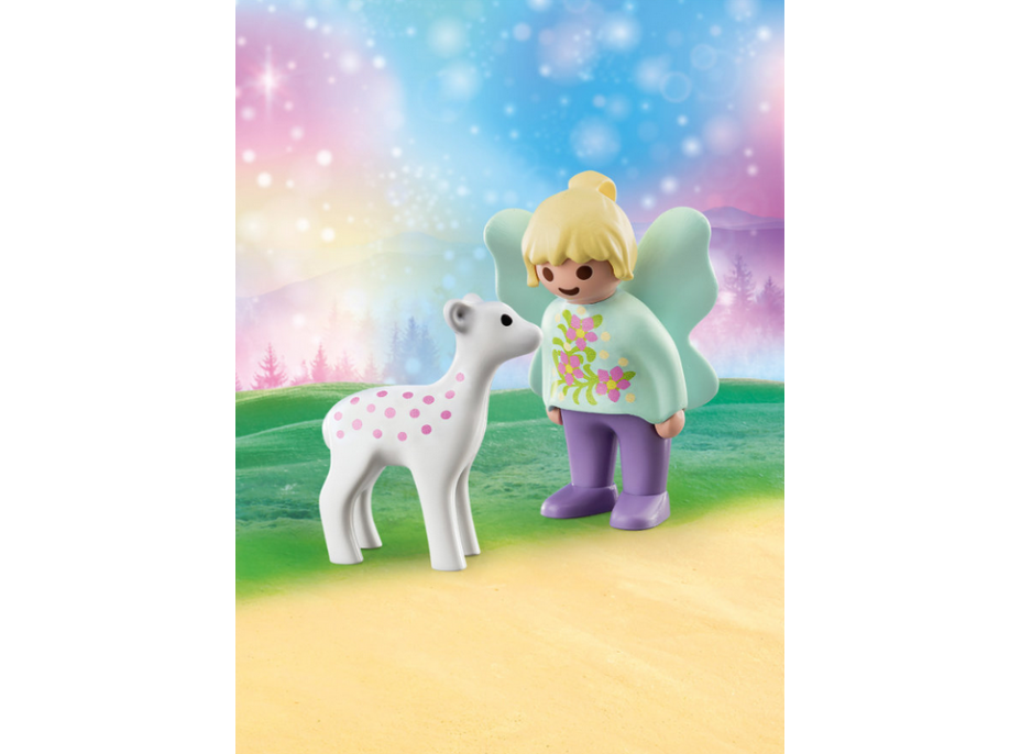PLAYMOBIL® 1.2.3 70402 Vílí kamarádka s kolouškem