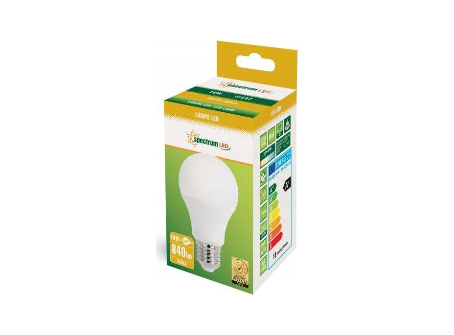 Žárovka E27 - LED - 10W - 840lm - 4000K