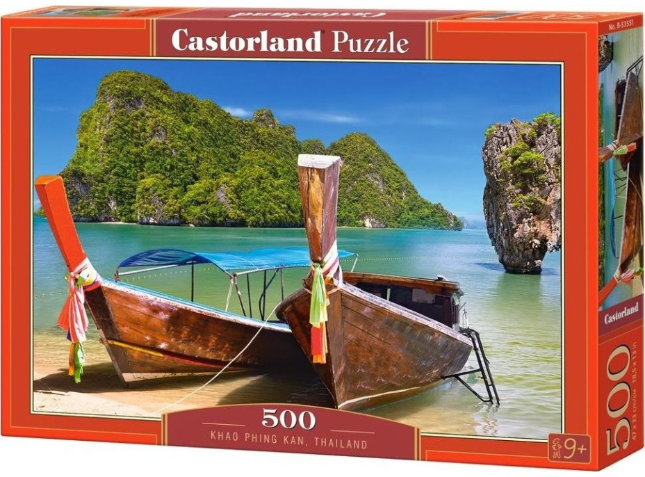 CASTORLAND Puzzle Khao Phing Kan, Thajsko 500 dílků