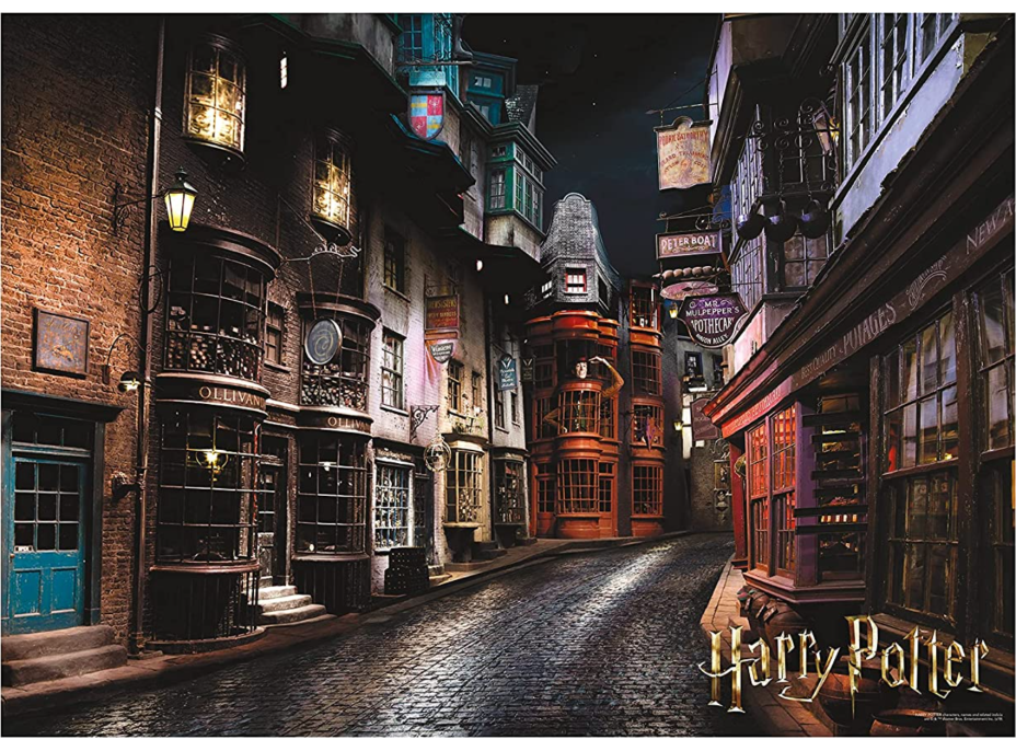 AQUARIUS Puzzle Harry Potter: Příčná ulice 1000 dílků