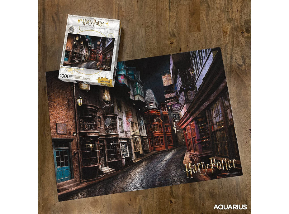 AQUARIUS Puzzle Harry Potter: Příčná ulice 1000 dílků