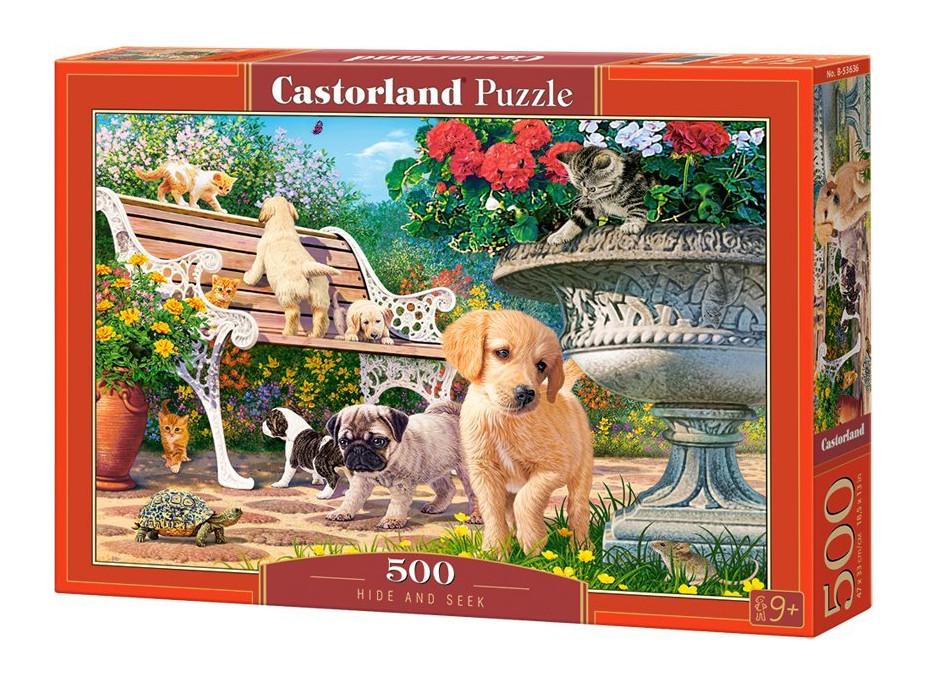 CASTORLAND Puzzle Hra na schovávanou 500 dílků
