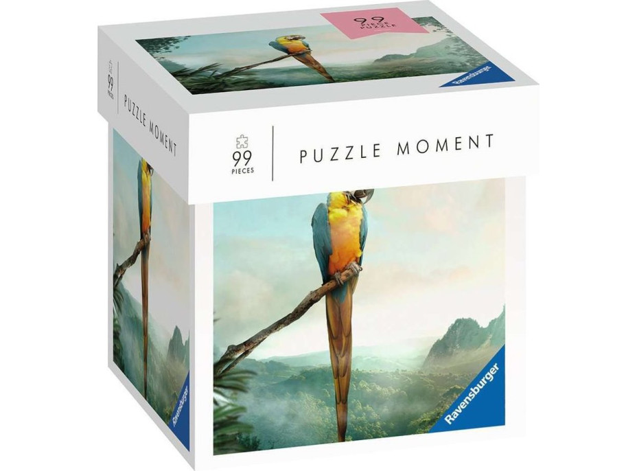 RAVENSBURGER Puzzle Moment: Papoušek 99 dílků