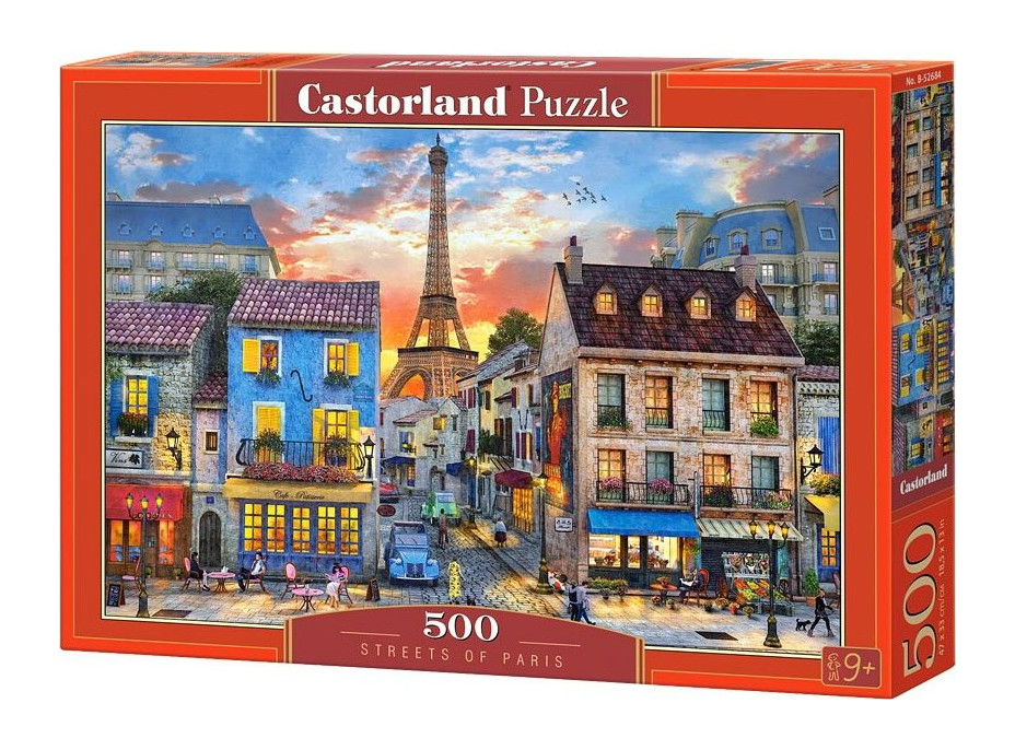 CASTORLAND Puzzle Pařížské ulice 500 dílků