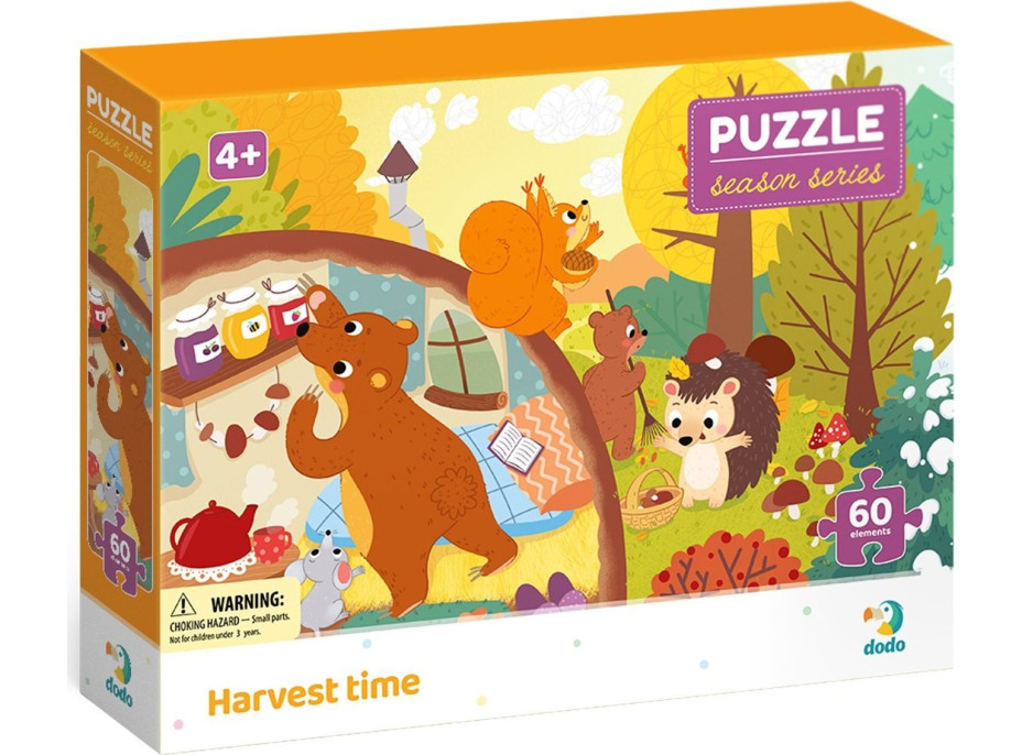 DODO Puzzle Roční období: Čas sklizně 60 dílků