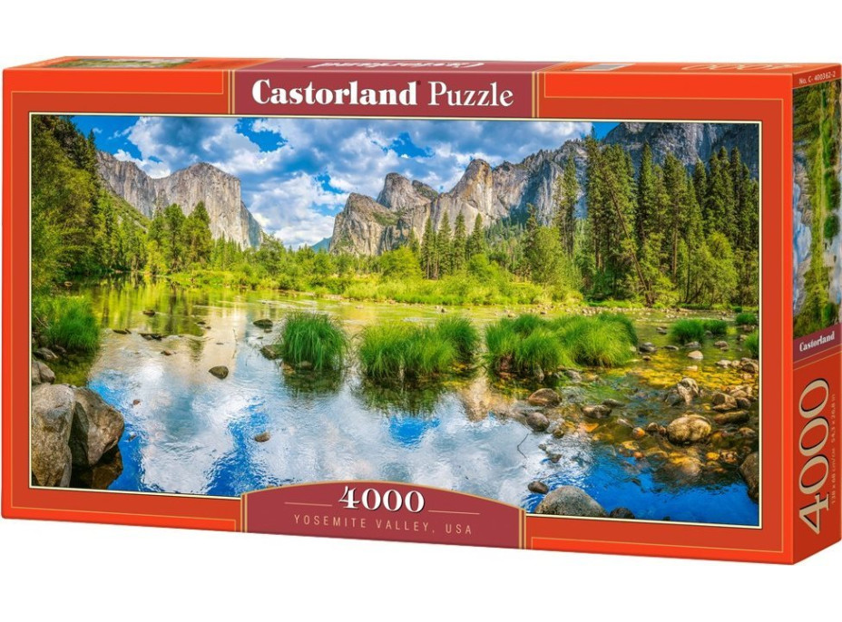 CASTORLAND Puzzle Yosemitské údolí (Yosemite Valley), USA 4000 dílků