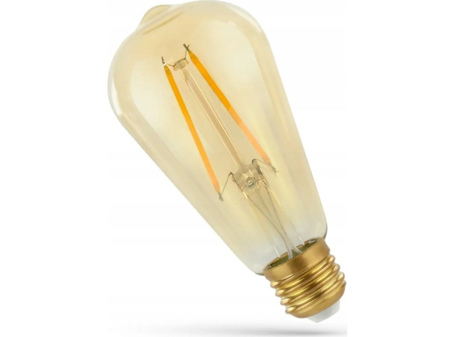 Žárovka E27 - LED retro Edison - 5W - 500lm - 2400K