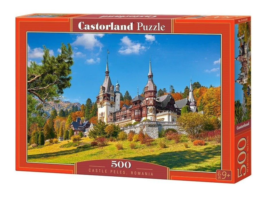 CASTORLAND Puzzle Zámek Peles, Rumunsko 500 dílků