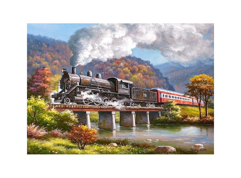 CASTORLAND Puzzle Železný kůň 500 dílků