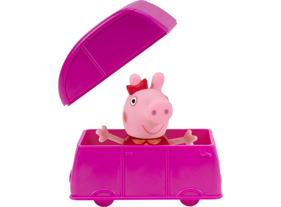 TM TOYS Prasátko Peppa - autíčko s figurkou 1 ks (mix)