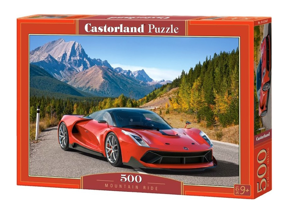 CASTORLAND Puzzle Horská jízda 500 dílků